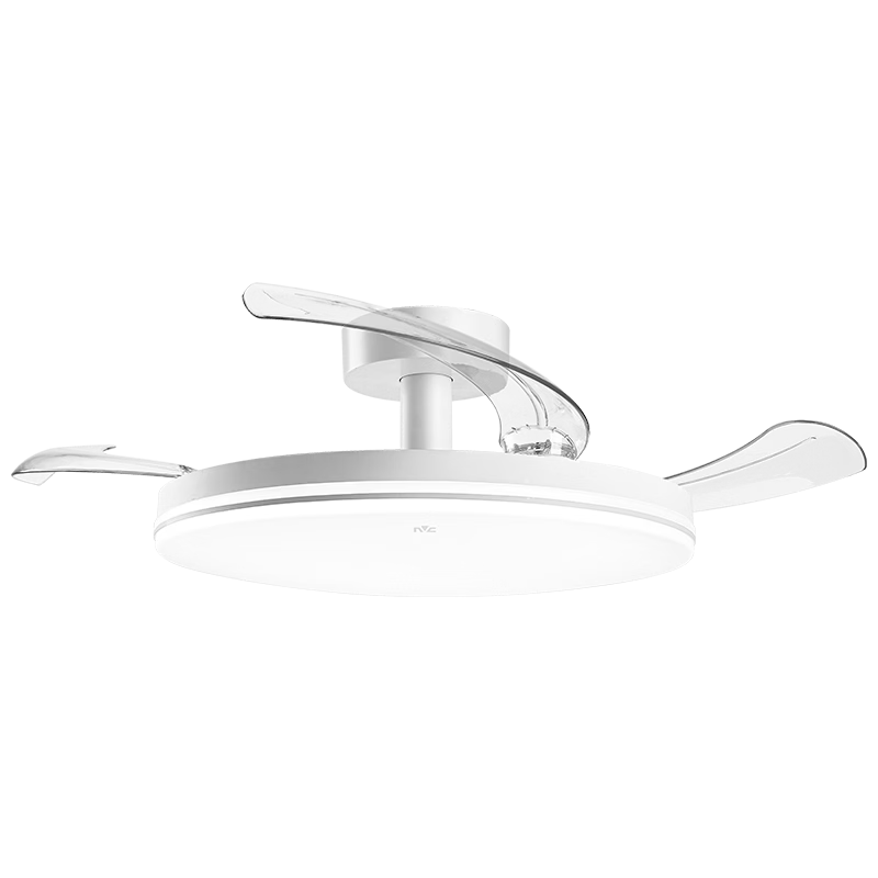 NVC Bedside Fan Light Ceiling Fan Lighting Bedroom Living Room Dining Room Smart Control Level 1 Energy Efficiency 48 Inch 100W Installation Included