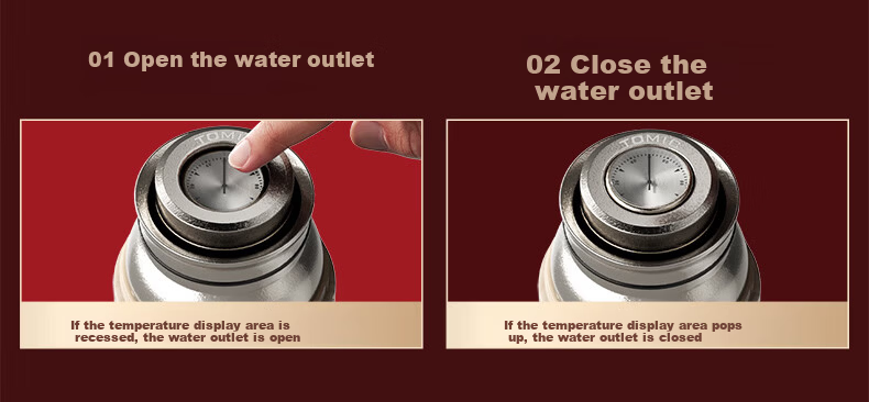 TOMIC Pure Titanium Insulated Magnetic Tea Steeping Cup Business Tea Water Separation Brewing Cup Gift Birthday Present 9