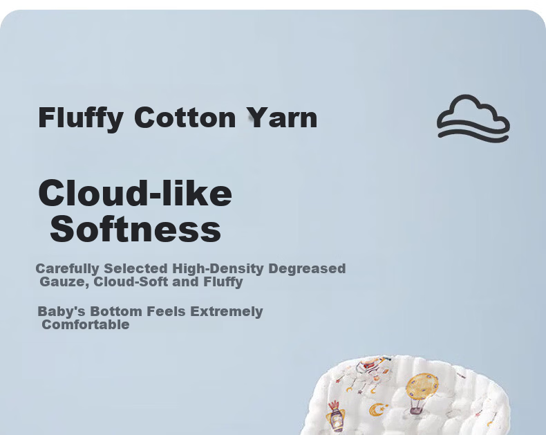 Bledilait Unisex Baby Diapers Cotton Gauze Newborn 10-Layer Washable Cloth Diapers 6-Pack Size M 5