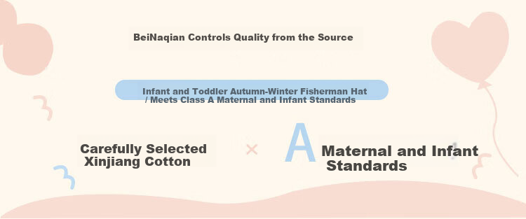 Benaxi Baby Hat Spring and Autumn Thin Style Unisex Infant Newborn Fisherman Sunshade Sun Protection Summer Hat 1