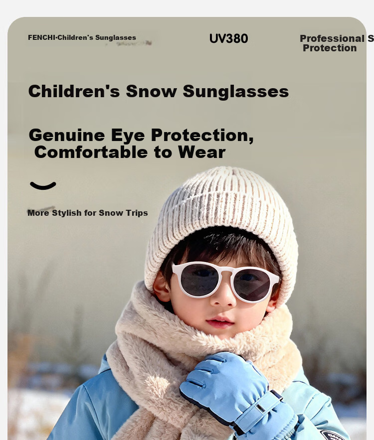 FENCHI Kids Polarized Sunglasses for Boys and Girls Ages 3-6 UV Protection Baby Sun Glasses 1