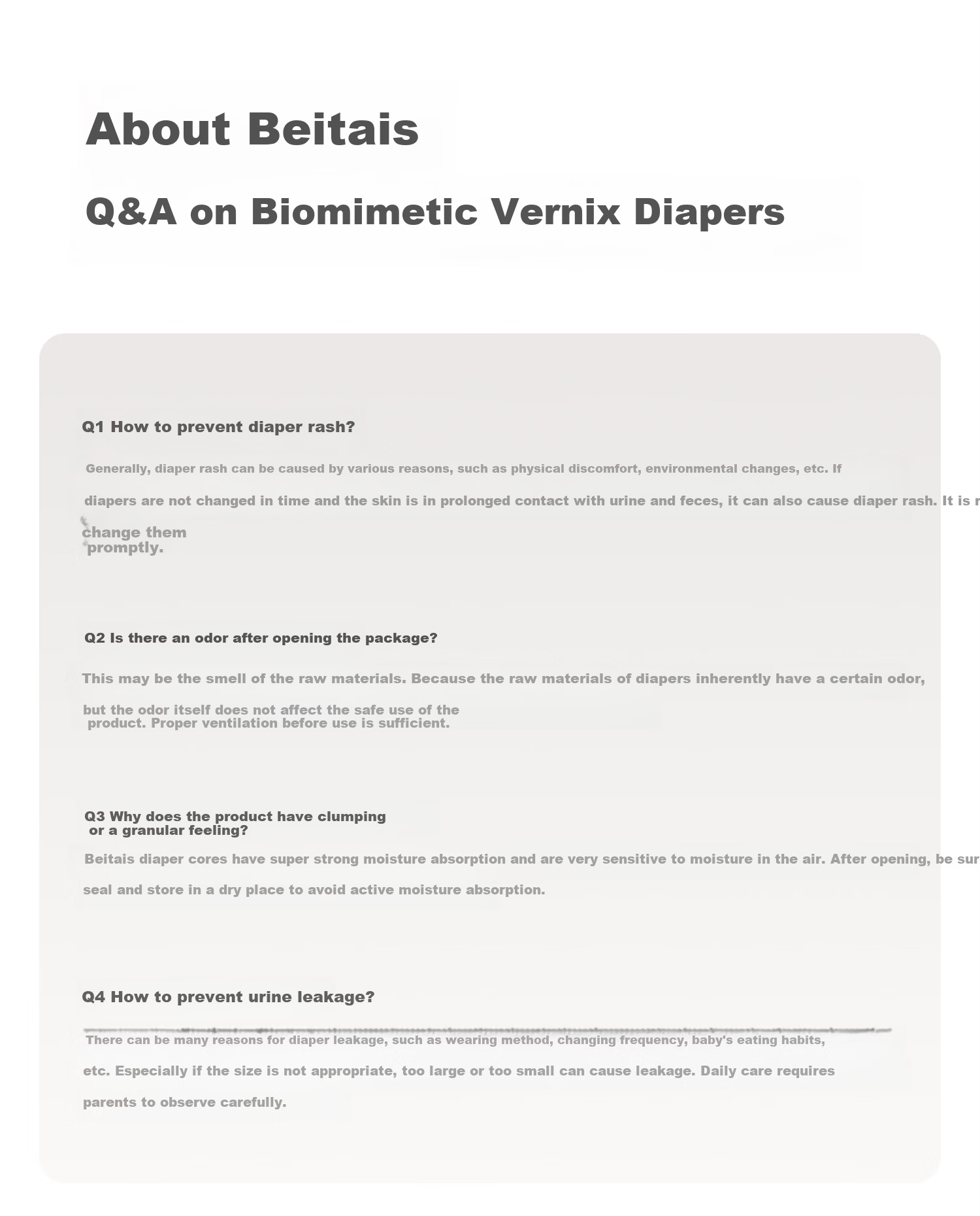 Betis [Formamide Not Detected] Biomimetic Vernix Skin Care Diaper Pants Baby Diapers 4XL 28pcs 54