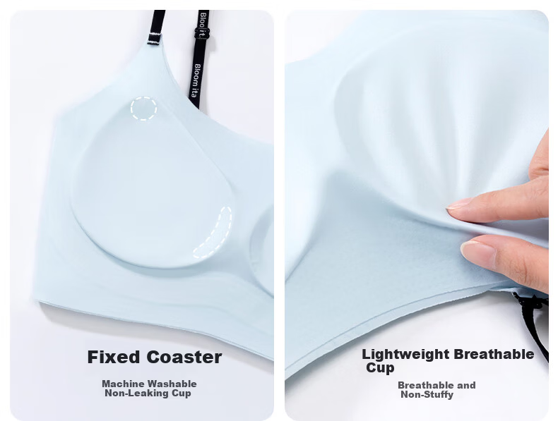 Meishianxuan Developmental Stage Girls Bra Phase 2-3 Junior High Sports Seamless Youth High School Thin Strap Back Design 20