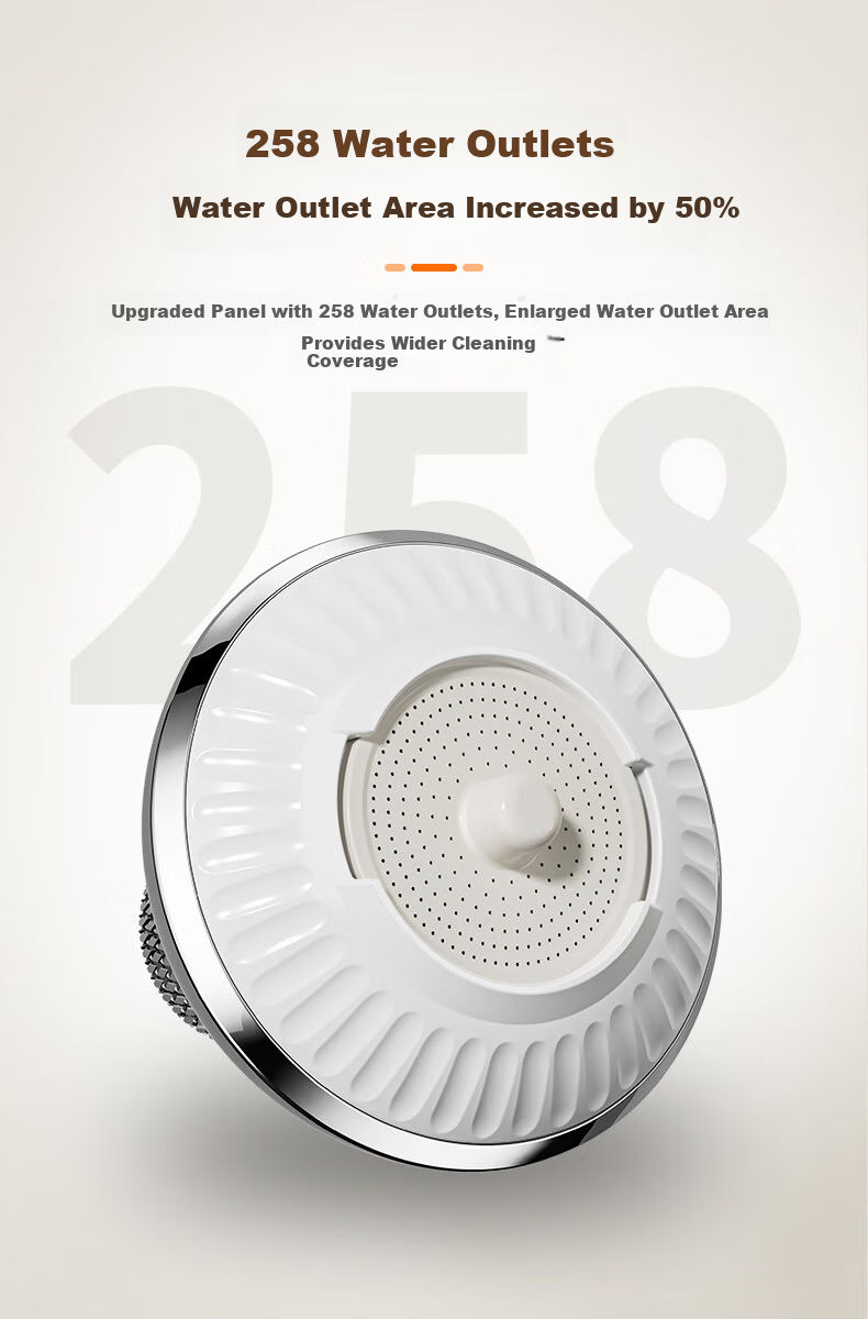 ARROW HT Small UFO Pressurized Splash-Proof Faucet Aerator Extender Dense Water Multi-Function 360° 8