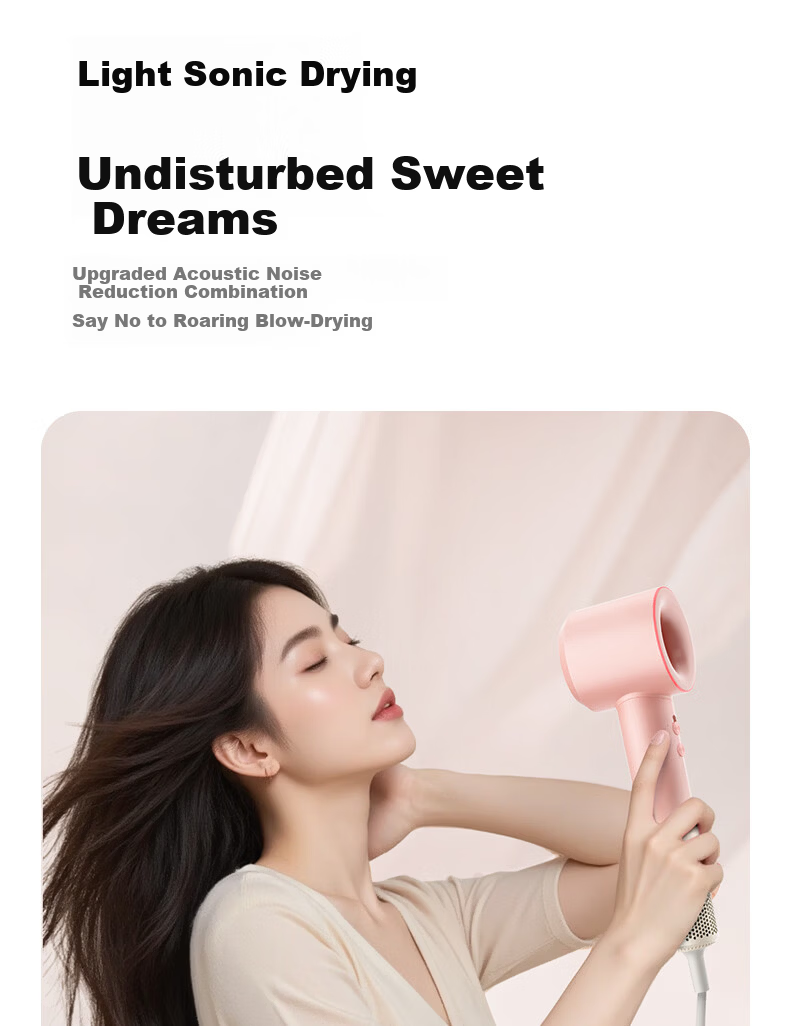 Kandao【Price Guarantee 618】Hair Dryer High-Speed Wind Large Negative Ion Hair Care Quiet Fast Drying Plasma Hair Dryer Home Use Birthday Gift for Girlfriend 17