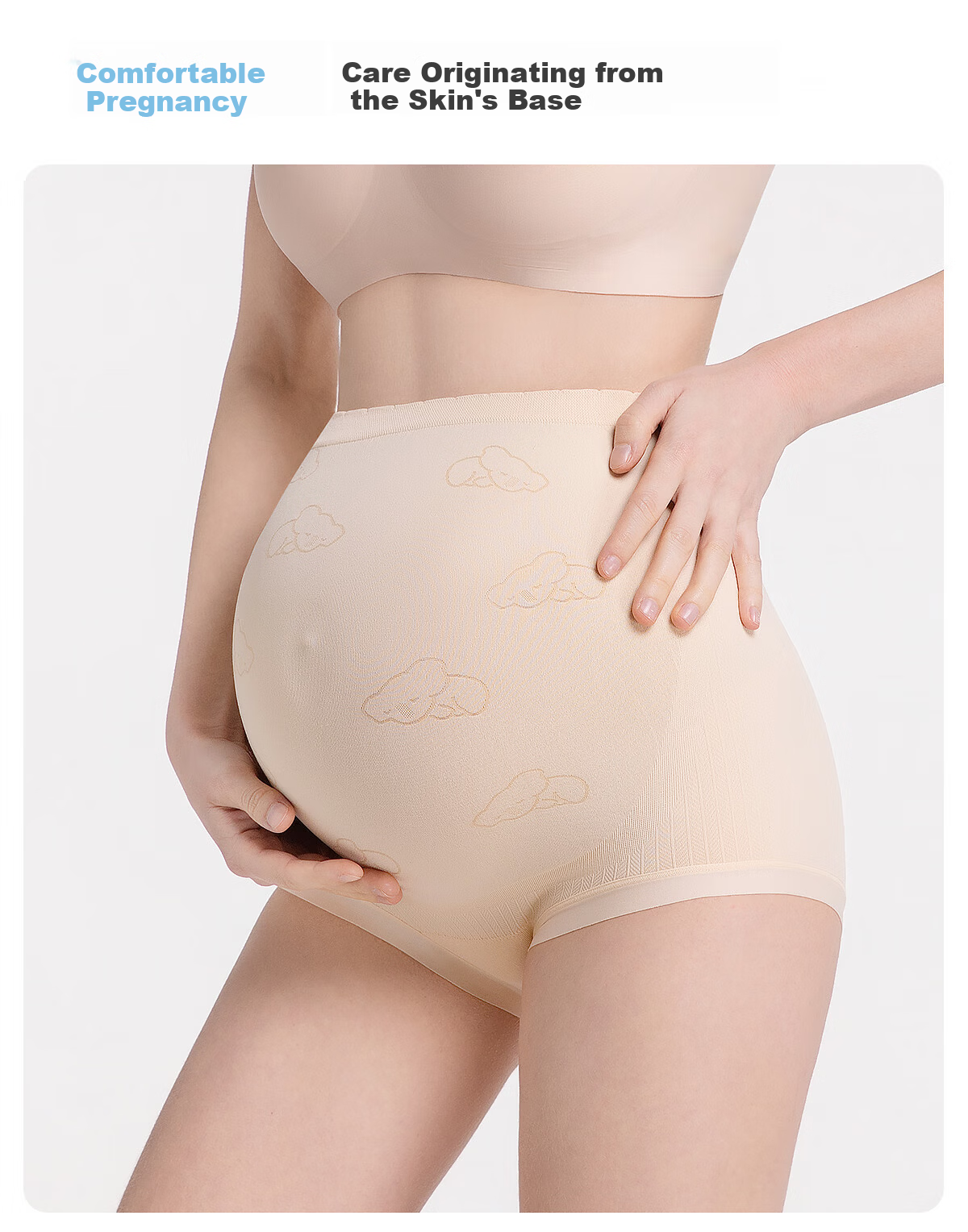 JOYNCLEON Maternity High-Waist Seamless Pregnancy Underwear 3-Pack XL Jnk198359 3