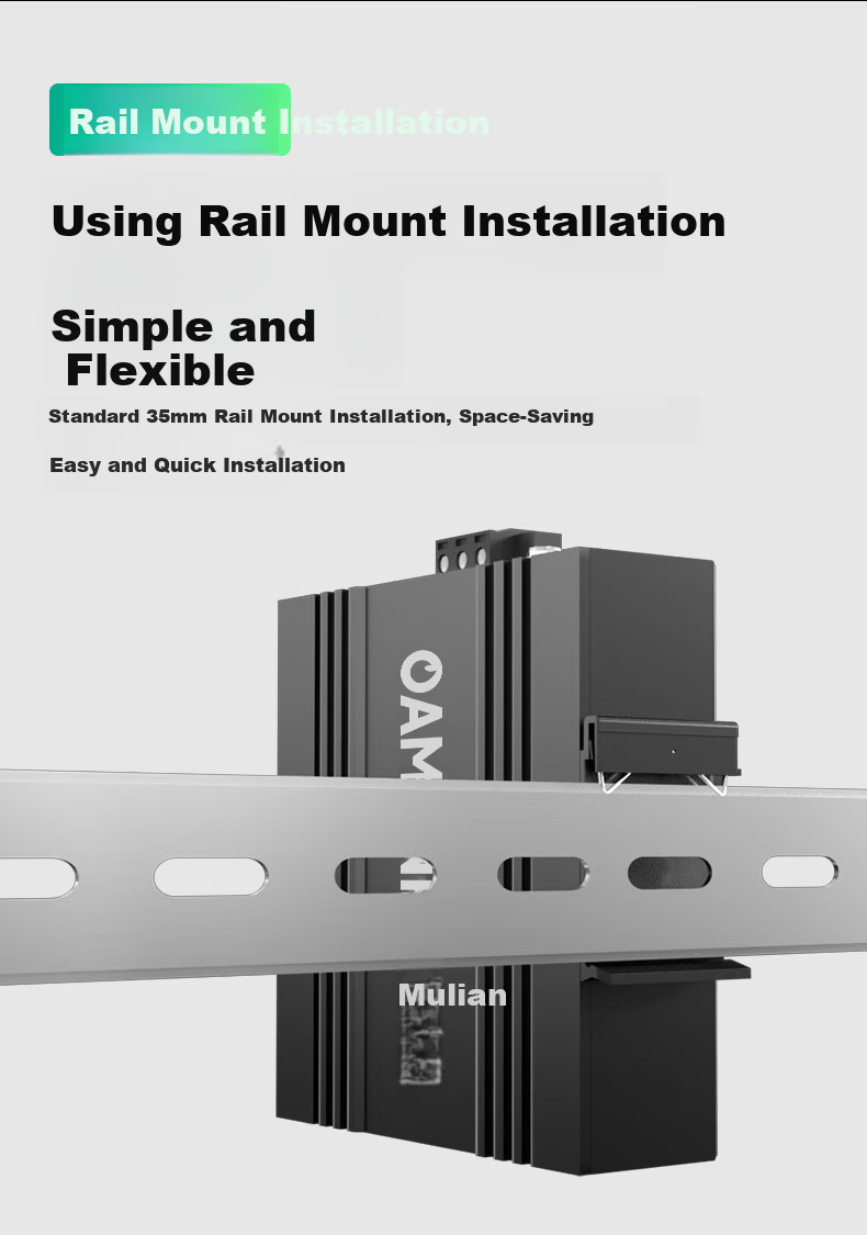 OAMLink Industrial Grade Ethernet Switch 16-Port Gigabit Unmanaged DIN Rail OAM-6000-45-16GT 6
