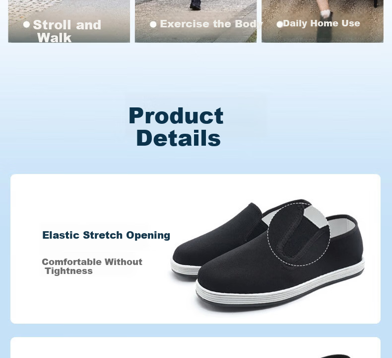 Lifeng Old Beijing Cloth Shoes Men's Genuine JD Self-operated Handmade Multi-layer Sole Breathable Casual Driving Cloth Shoes Black 41 16