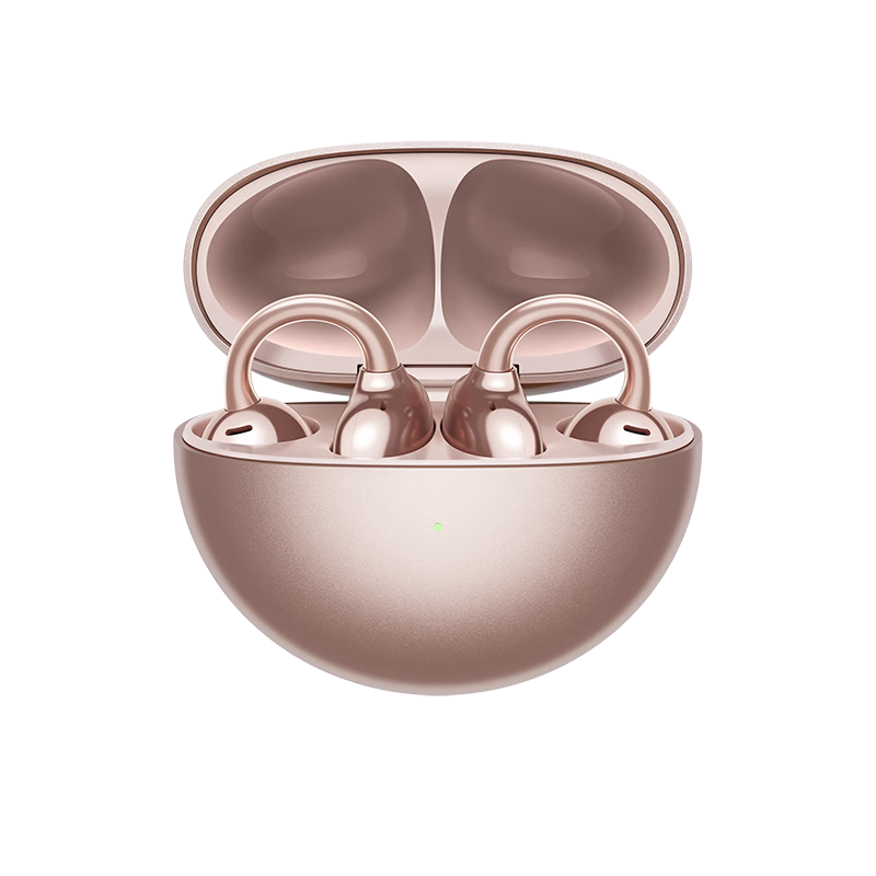 HUAWEI FreeClip Clip-On Earphones Gift Box Open Wireless Bluetooth Earphones Rose Gold [Includes Butterfly Accessory]