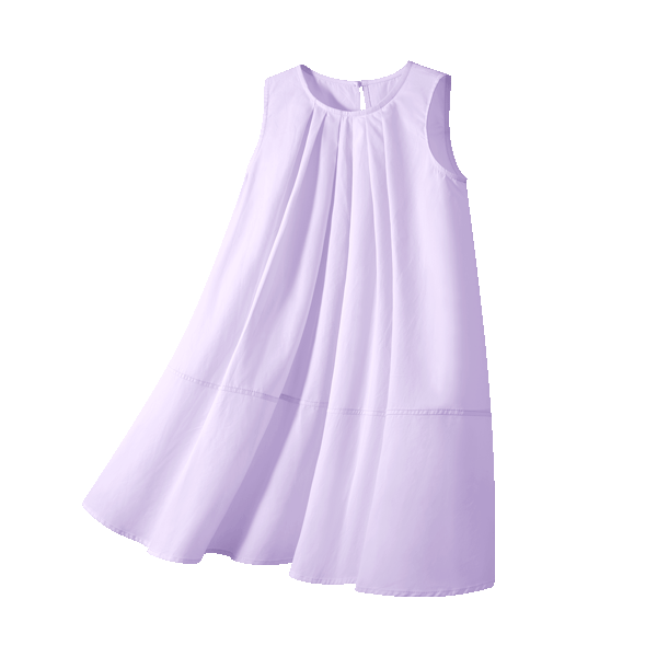 Disney Kids Cute Girls Dress 2026 Summer New Forest Style Princess Cartoon Cotton Children's Dress