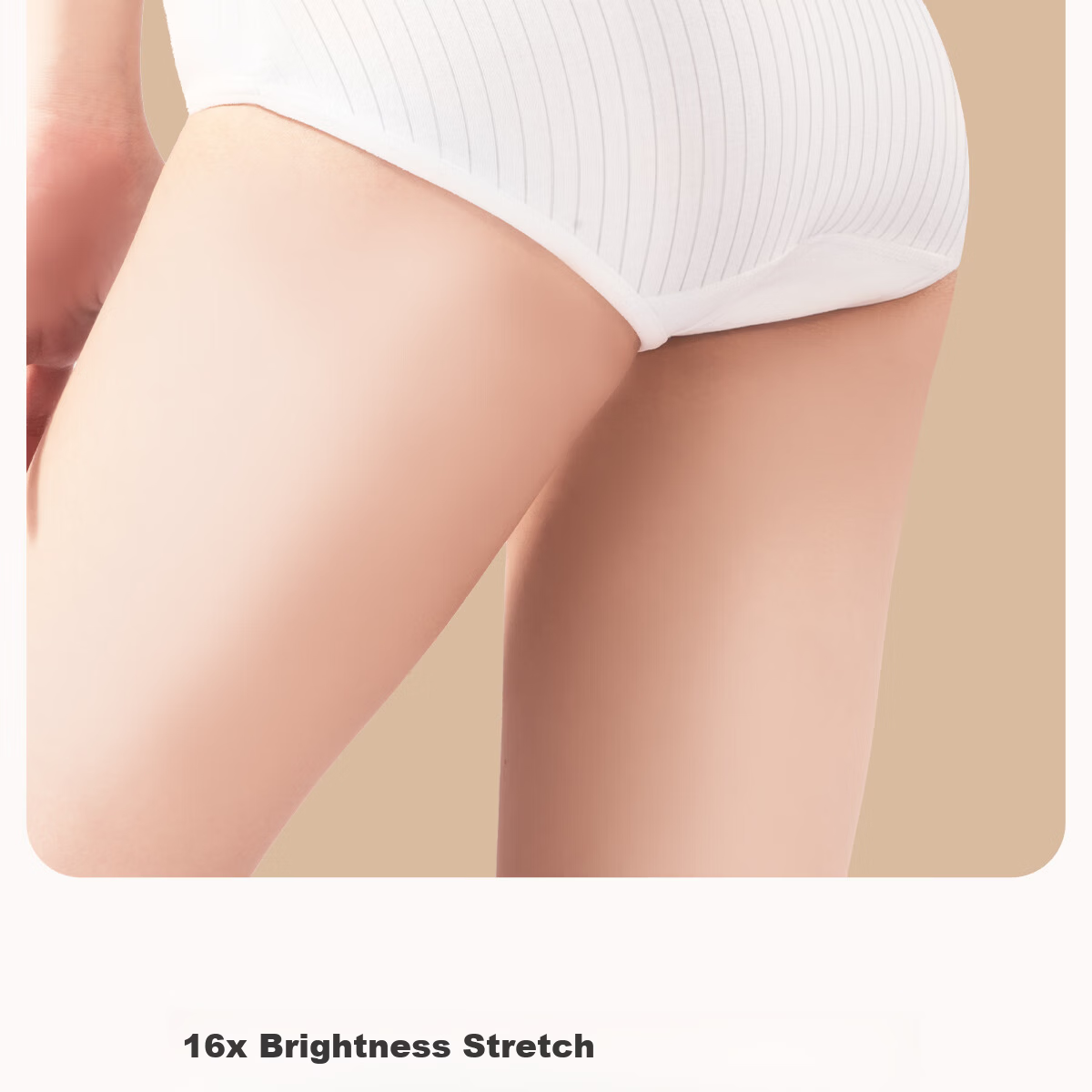 Ankexin Disposable Women's Underwear 7A Antibacterial Maternity Milk Silk Individually Packaged Travel Wash-Free XXL 5pcs*2 Packs 10