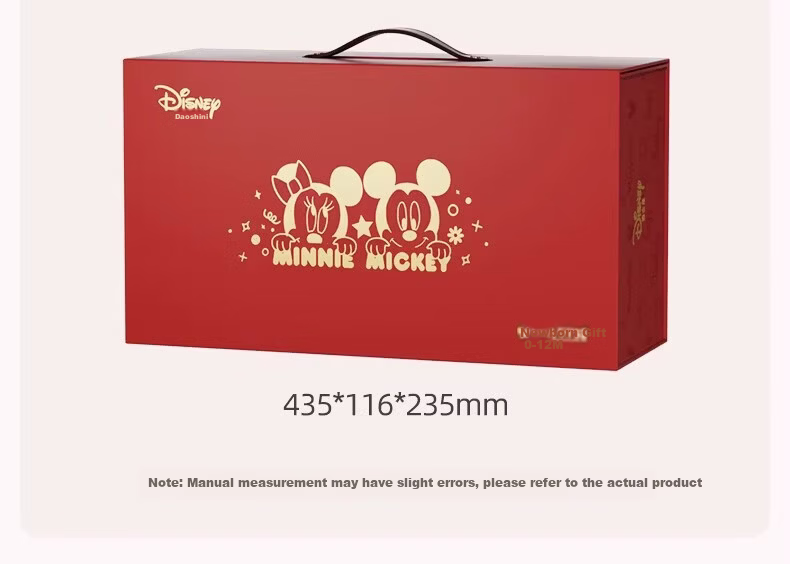Disney Newborn Welcome Gift Box Baby Rattle Toy Soothing 0-12 Months Infant Month Celebration Children's Day Gift 27