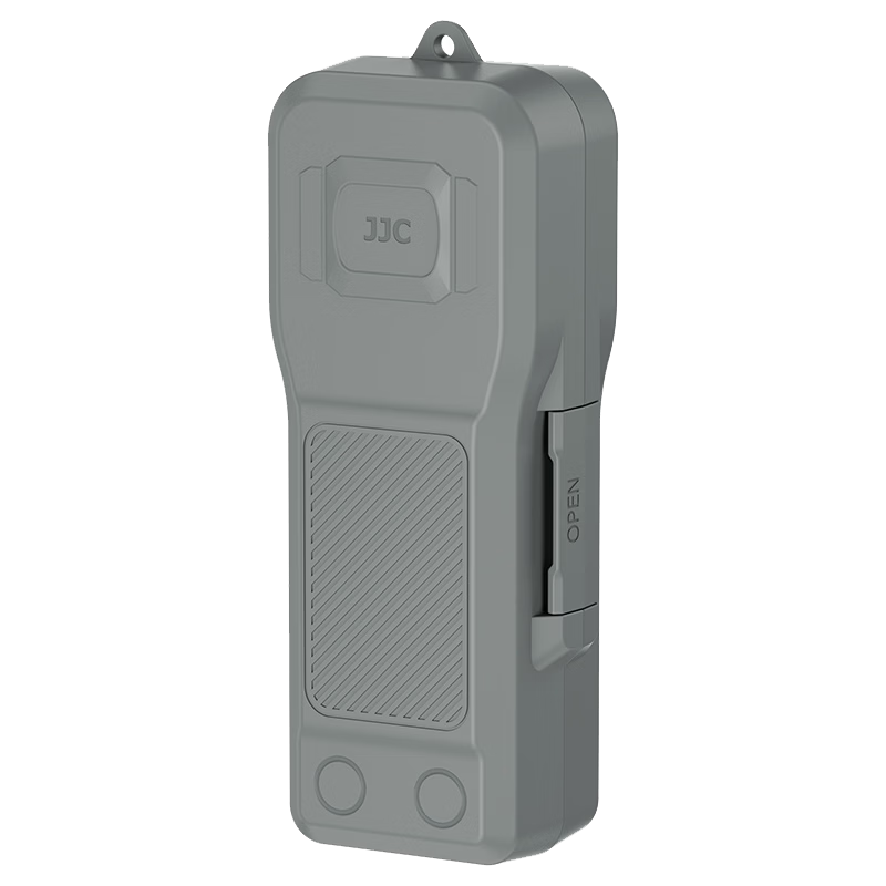 JJC [New Side Flip Cover] Protective Case for DJI Osmo Pocket 4/3, Sports Camera Lens Filter Storage Box with Silicone Pad