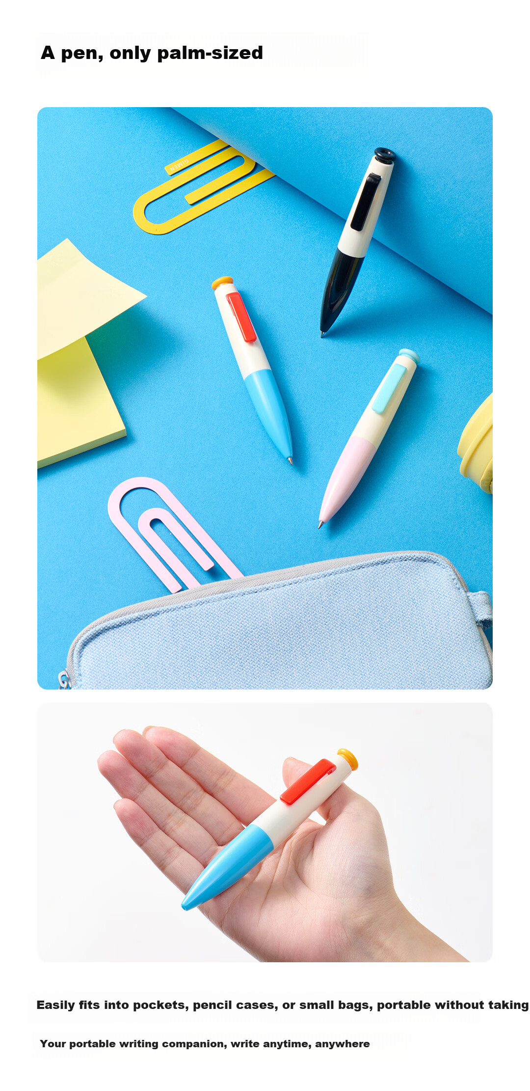 KACO Leyuan PLAY Black 0.5mm Retractable Gel Pen Bullet Tip Signature Pen Ins Stylish Student Quick-Dry Creative Carbon Ink Pen 1 Piece 3