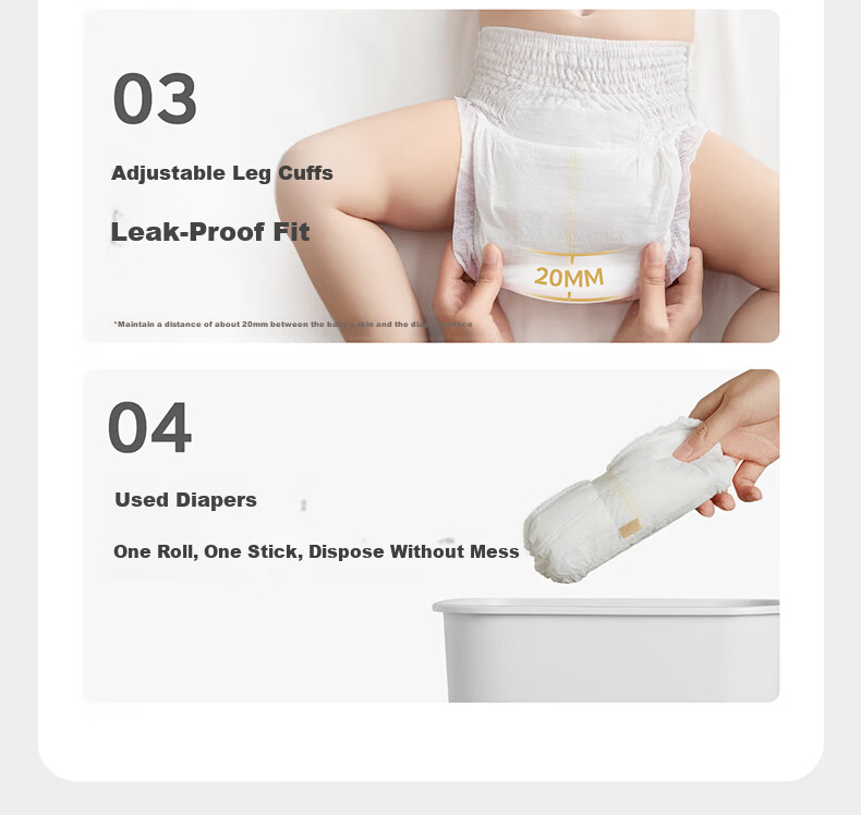 Babycare Royal Lion Kingdom Mild Acid Pull-Up Diapers Box XL30+2*4 Packs 12-17kg Baby Skin-Friendly Diapers 34