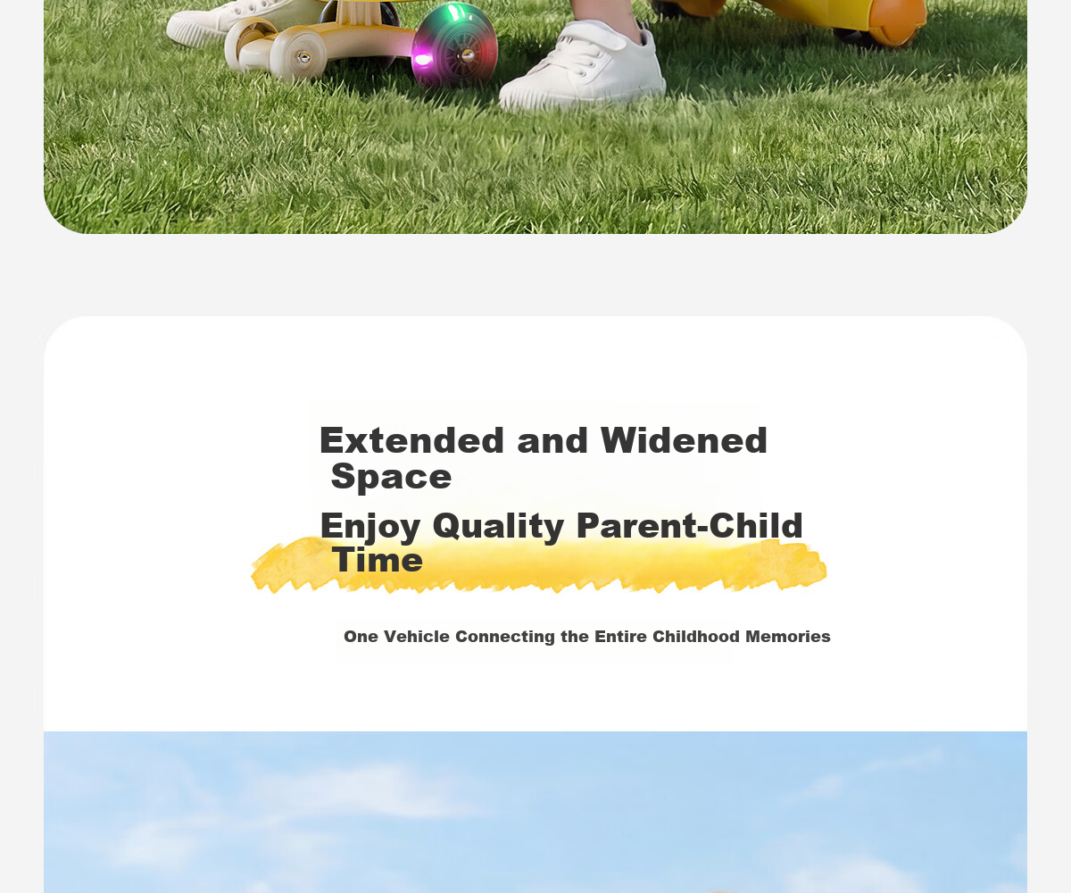 Le Little Yellow Duck Children's Twist Car 1-3-8 Years Old Baby Toy Boys and Girls Birthday First Year Gift Glide Scooter 16