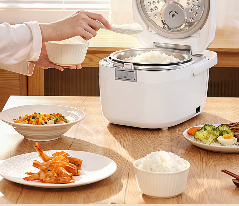 CUCKOO IH Rice Cooker 0-Coating Inner Pot 24H Reservation Quick Cook Multifunction Touch Screen White 3L 1-3 Person CR-HDS0610FW 13