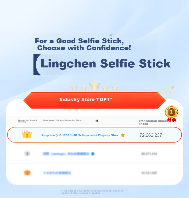 Lingchen 1.88m Professional Selfie Stick Tripod Phone Holder Floor-Standing Selfie Device 360° Rotating Stabilizer Bluetooth Remote Control Travel Live Streaming Stand Single Light Version 2