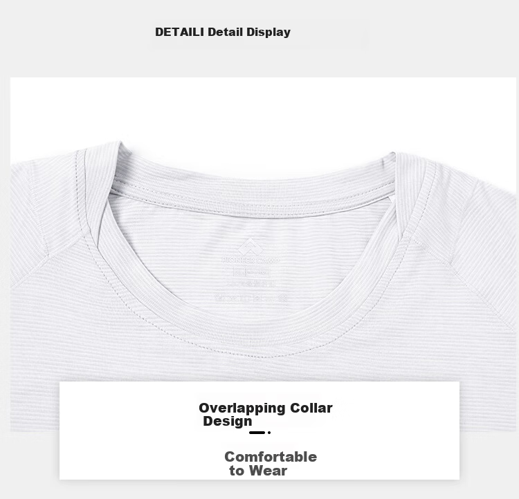 Toread Quick-Dry Long Sleeve T-Shirt Men Outdoor Summer Moisture-Wicking Breathable Ultra-Thin High Elasticity Sports Hiking Mountaineering Base Layer Shirt 19