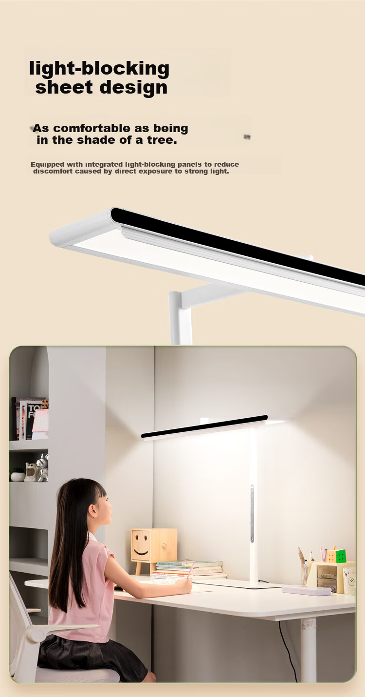 NVC Future Light Eye Protection Desk Lamp with Remote Control Full Spectrum Reading Table Lamp V5 19