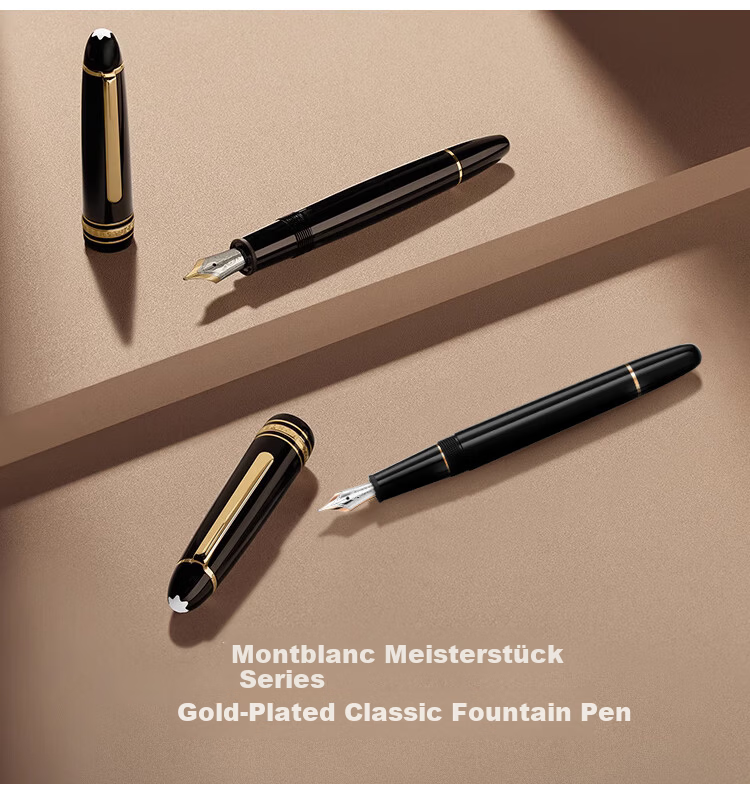 Montblanc M Series Black Signature Pen Refill M Nib 113777/128242 Single Pack [Gift] 2