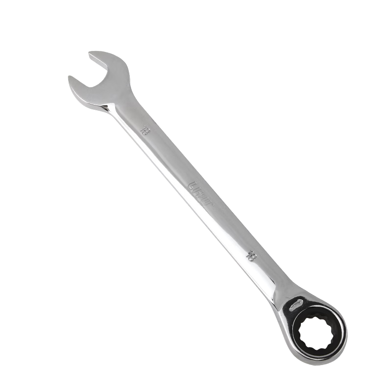 Liyu Industrial Grade 27mm Dual-Use Ratchet Wrench Open-End and Box-End Quick Ratchet Automotive Repair Tool