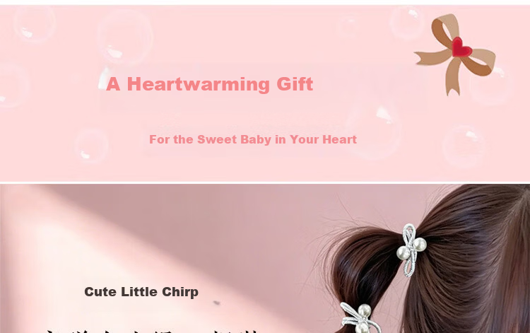 Princess Code Kids Hair Tie Girls High Elasticity Hair Band Baby Rubber Band Hair Rope for High Ponytail and Bun 1