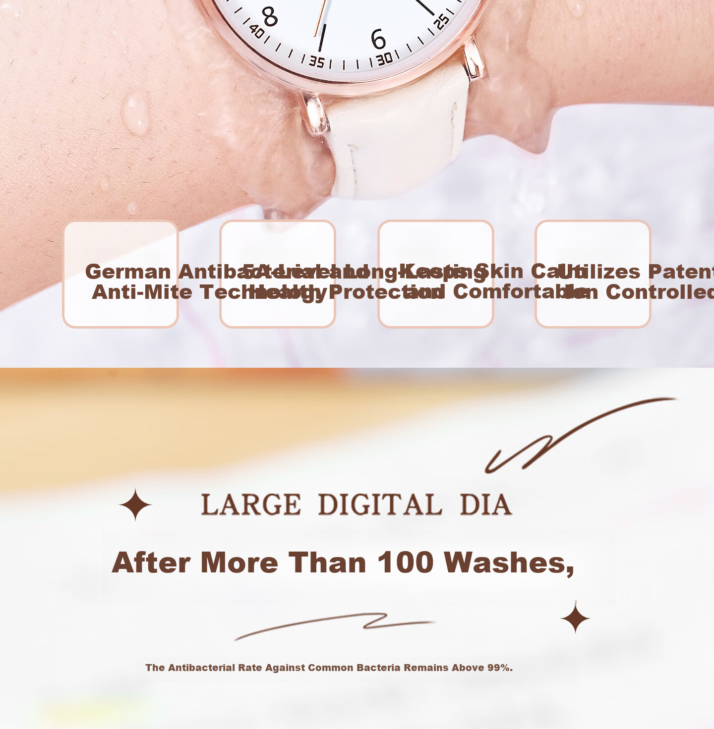 Bausch & Lomb Women's Watch Silent Quartz Sports Watch for High School Students Exam Gift 11