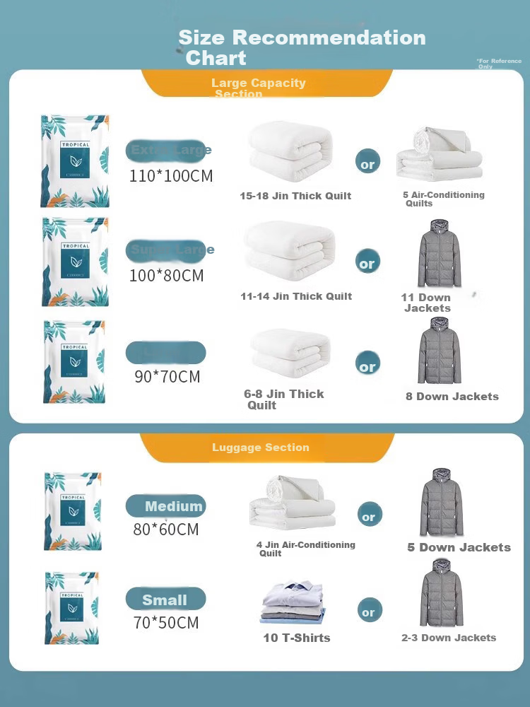 Antu Vacuum Compression Storage Bags for Quilt Clothes Bedding Organizer with Electric Air Pump for Down Jackets and Cotton Quilts Packing Bags 1