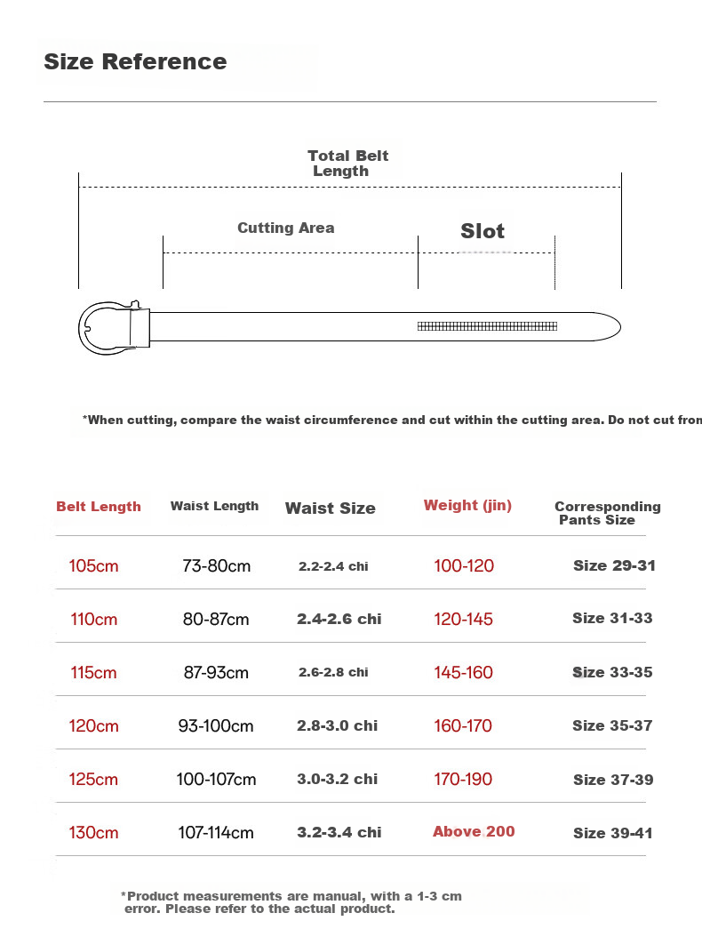 Calermkeens Men's Leather Belt New No-Hole Automatic Buckle Genuine Cowhide Waistband Practical Father's Day Gift for Dad 18