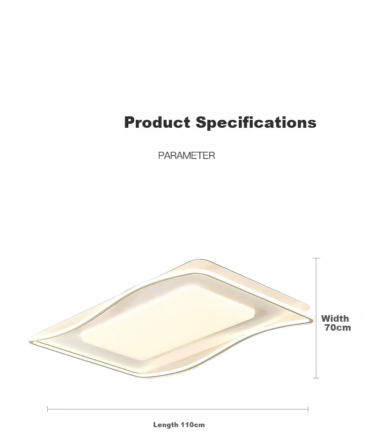 MICOE Purui Eye Protection LED Ceiling Light for Bedroom Study Children's Room Modern Zhongshan Lighting Full House Lighting with Installation Package 12