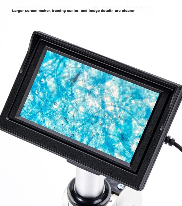 Deli Biological Microscope, Elementary School Science Experiment Textbook Style, 640X Children's Toy Gift 8