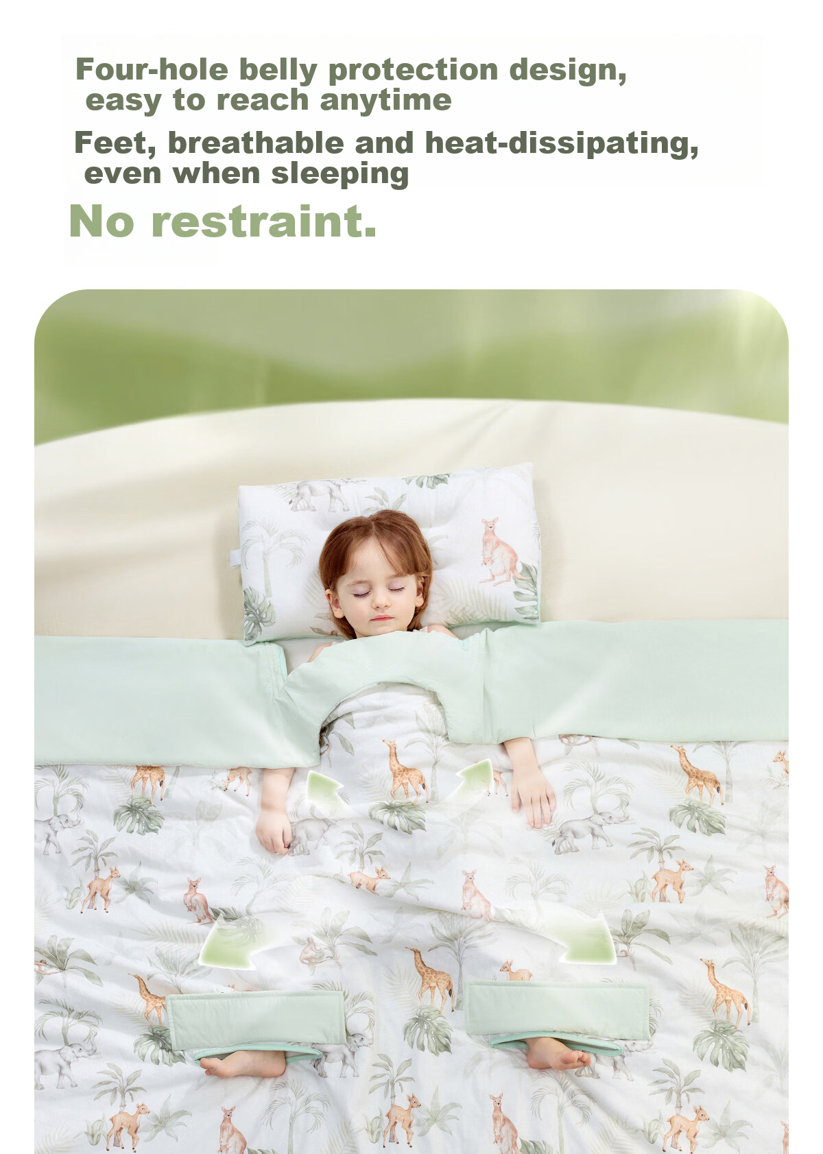 JOYNCLEON Kids Anti-Kick Quilt Baby Air Conditioning Sleeping Bag Summer Silk Hug Blanket Cooling Pink 1.5*1.5M 6