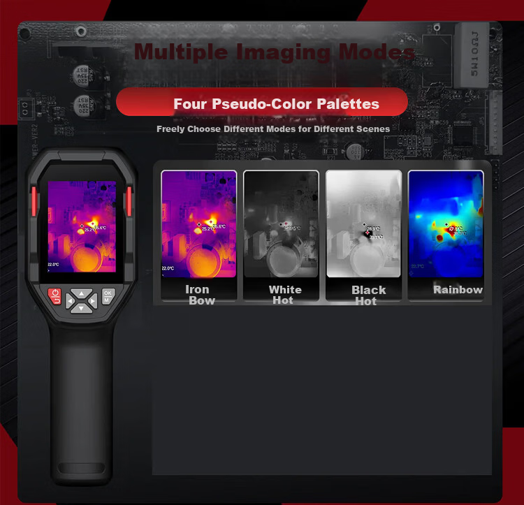 HABOTEST Huabo Mobile Thermal Imager Infrared Thermal Detection Temperature Measurement Outdoor Handheld Thermal Imager HT821A 14