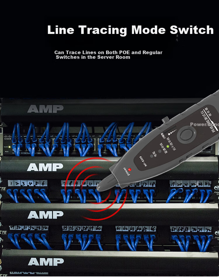 Smart Mouse NF-8209 Multifunctional Cable Tracing Mode Length Breakpoint Tester Line Finder Tracer 3