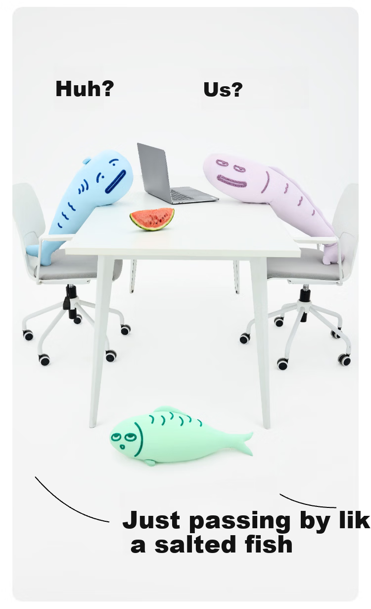 Tangdao Summer Cooling Carp Pillow Office Lumbar Pillow Machine Washable Nap Pillow Gift [Celebrity Edition] 2