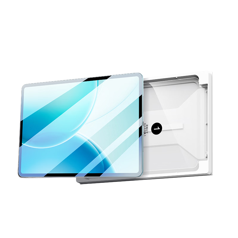 Shanmo OPPO Pad6 Tempered Glass Screen Protector 12.1 Inch 2026 Full Coverage HD High Transparency Explosion-Proof Anti-Fingerprint Dust-Free Installation