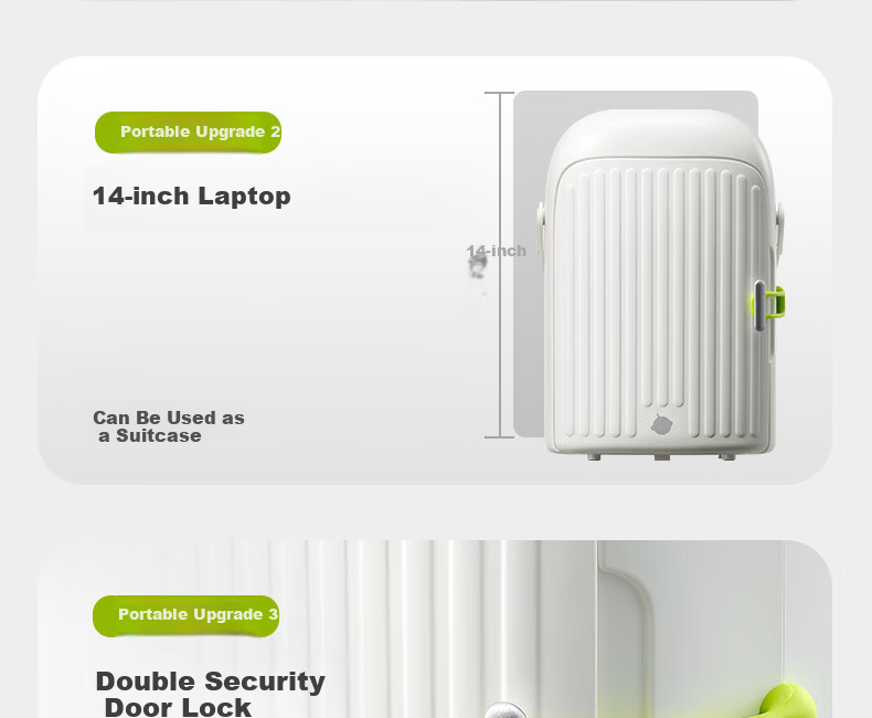 Babycare Portable Baby Travel Sterilizer Bottle Dryer Small 4L 8