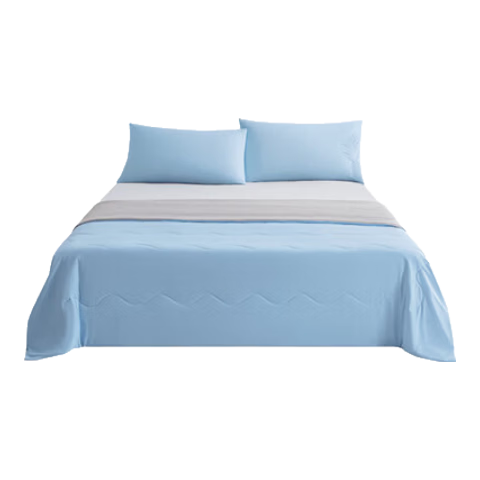 MUJI Class A Summer Quilt Cooling Air-Conditioned Washable Blanket Ice Mist Blue 180x200cm