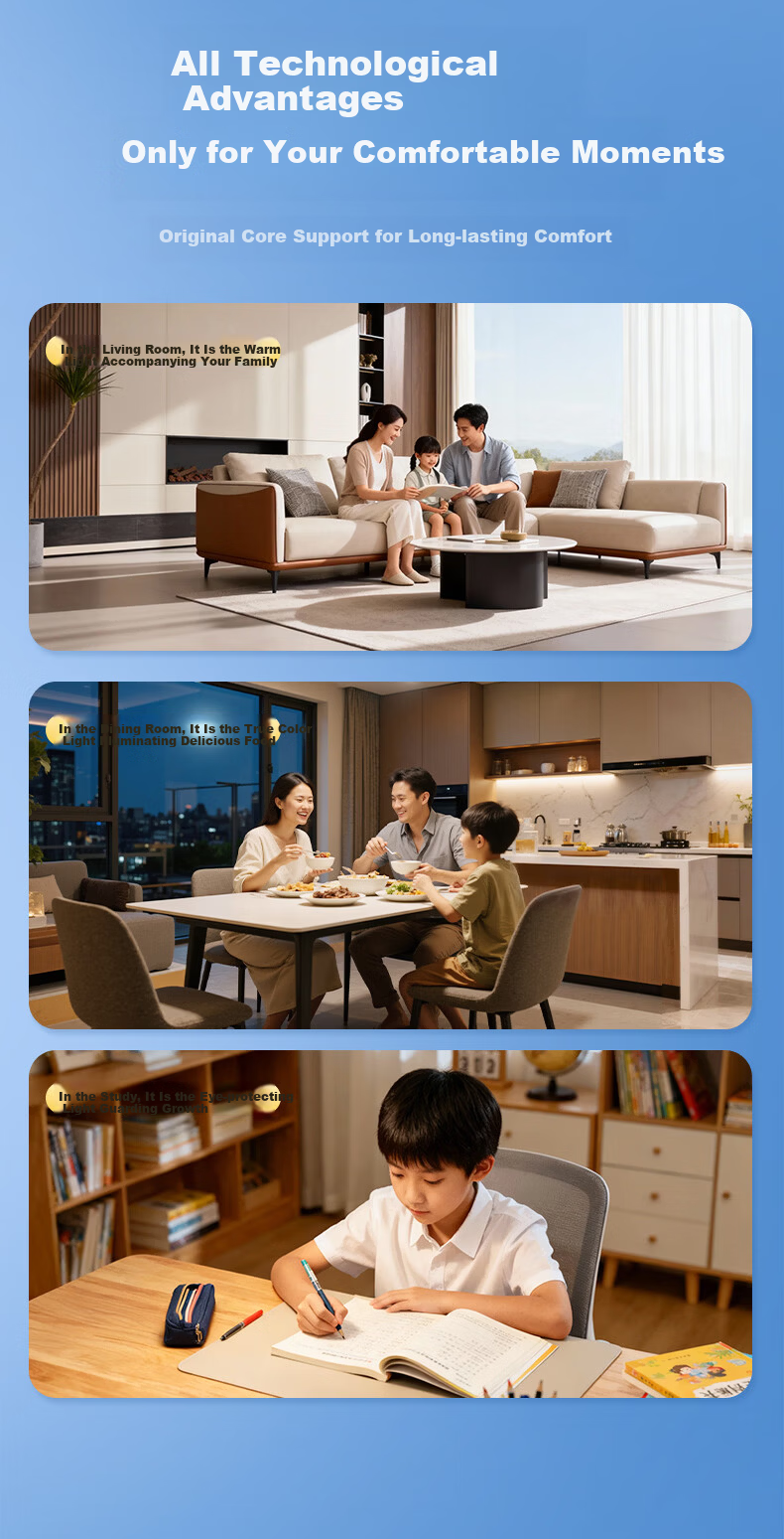 Dell Fan Light Pure Eye Protection Bedroom Invisible Fan LED Ceiling Fan Light Integrated Dining Room Light with Fan Installation Included 7