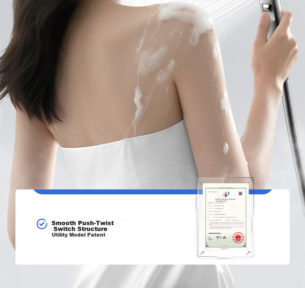 ARROW Self-Cleaning Multifunction Large Panel Handheld Shower Head High-Pressure Single Head AE58162CP 11