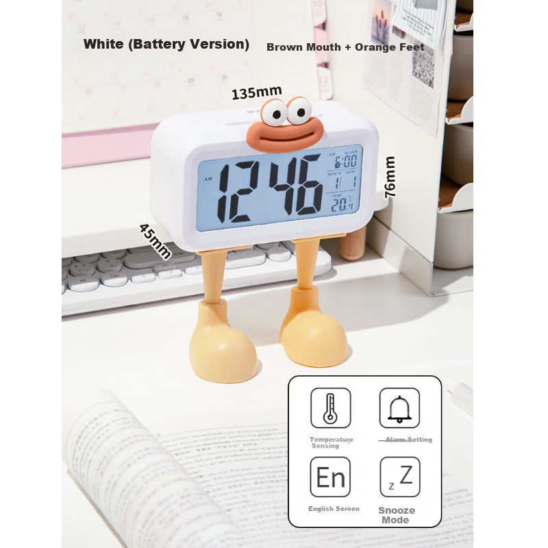 Class 3 Grade 2 Early Education Smart Alarm Clock Children's Voice Time Manager Early Learning Toy