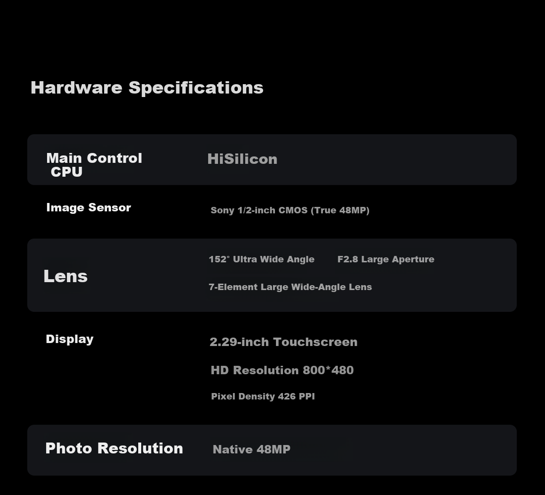 Xiaotu S7PRO 4K Sports Camera HiSilicon AI Super Stabilization Night Shooting Live Streaming Camera Official Standard Edition 31