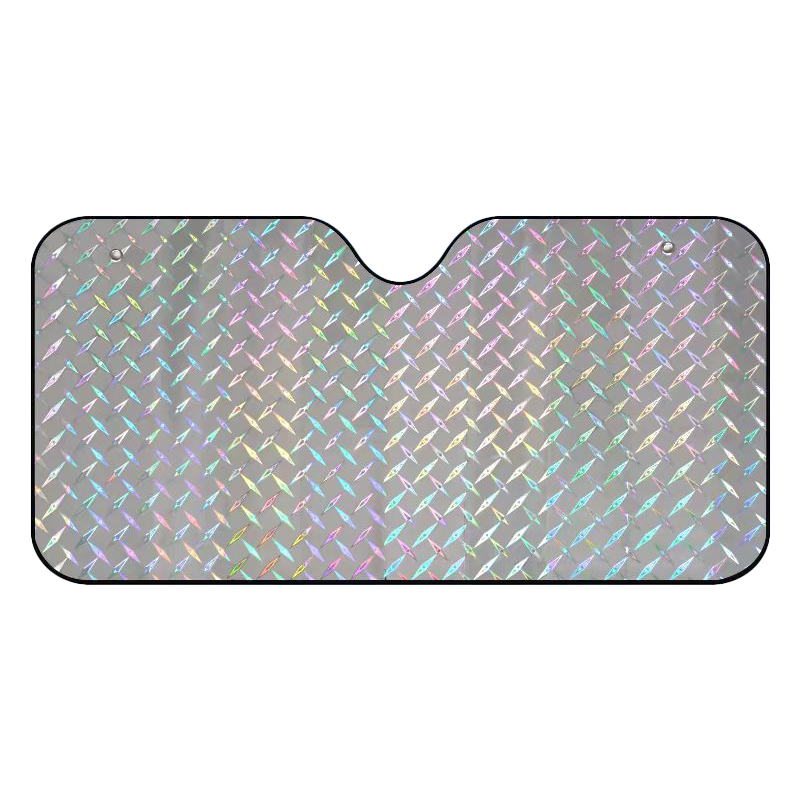 KOOLIFE Car Sunshade, Car Sun Visor Laser Front Windshield Sunshade, Heat Insulation Window Curtain Snow Shield Board