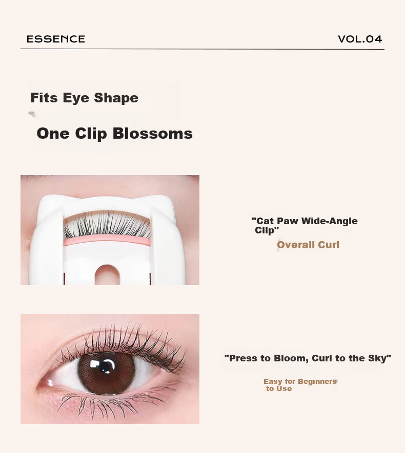 Dancing Miracle Eyelash Curler Long-lasting Curl Sunflower Natural Eyelashes Essential for Students Beginners Genuine Gift 4