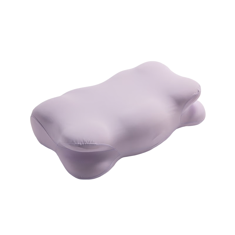 8H Slow Rebound Memory Foam Class A Adult Pillow Neck Support Deep Sleep Antibacterial Pillowcase HY Pro Purple