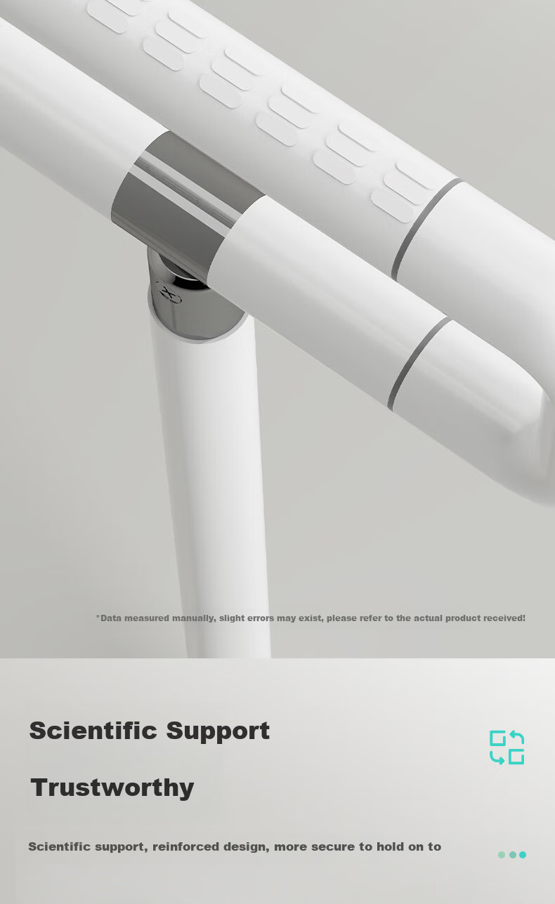R&T X JD Collective Procurement "Fushou" Anti-Slip Antibacterial Elderly-Friendly Bathroom Grab Bar - 45cm 2