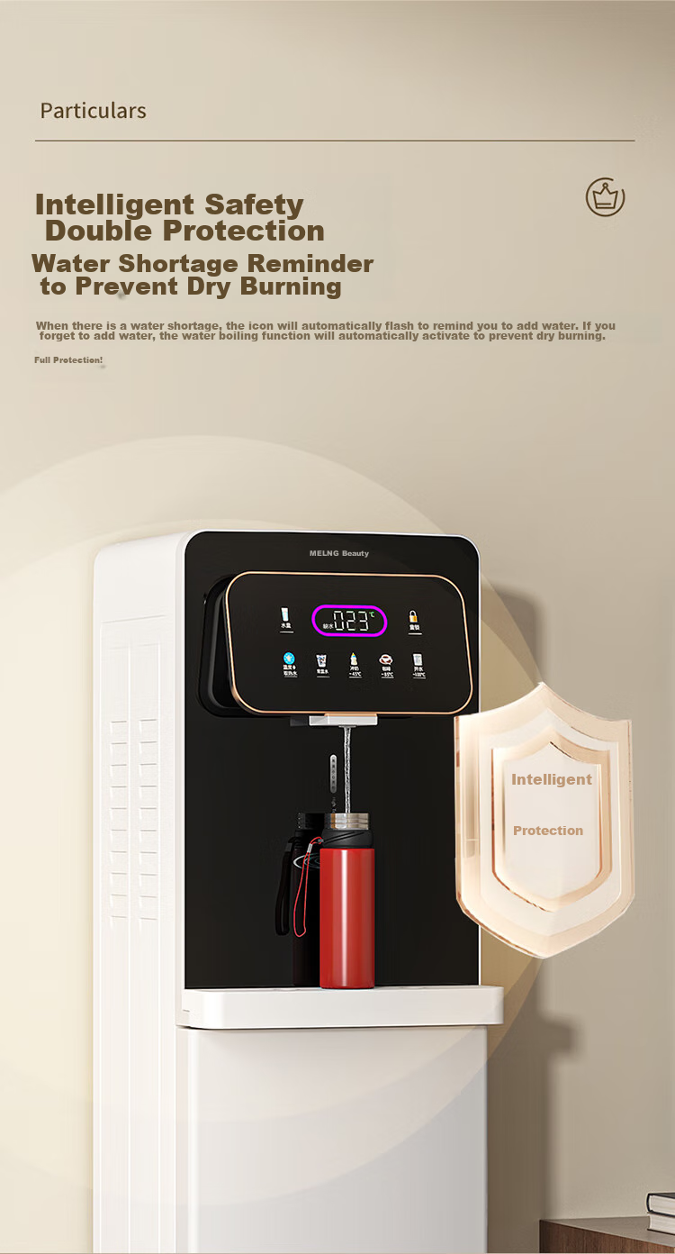 MeiLing Instant Hot Water Dispenser with Bottom-Loading Water Tank, Home Standing Quick-Heating Instant Drinking No Installation Required Fully Automatic Intelligent All-In Machine High-End White Water Dispenser MY-SX527 13
