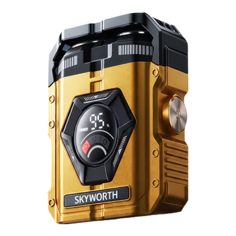 Skyworth Electric Shaver JA12 Mecha Series Portable Fast Charging Floating Blade Washable Men's Gift for Boyfriend Husband Father Graduation Gift