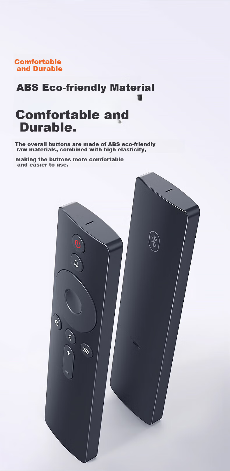 Jinling Shengbao Compatible Xiaomi TV Remote Control Xiaomi Box Remote 4A/4C/4X/4S Enhanced Version 1/2/1S/2S/3S Universal Bluetooth Voice Remote Control for TV Set-Top Box 5